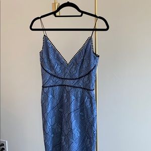 Nicholas Blue Lace Dress